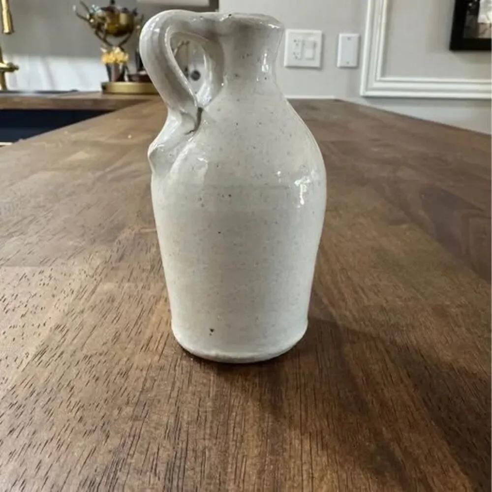 VNT W.A. Pottery Works Advertising Stoneware Mini Jug – Hallstrom’s Red Wing MN